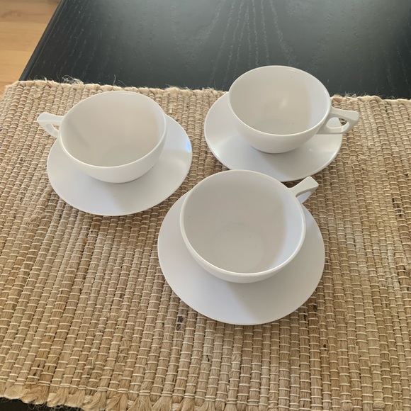 melmac Kitchen Vintage Melmac Cups And Saucers Poshmark